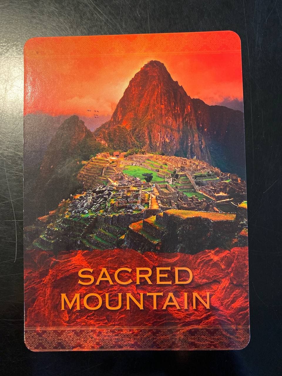"Sacred Mountain" from Denise Linn's "Native Spirit" deck